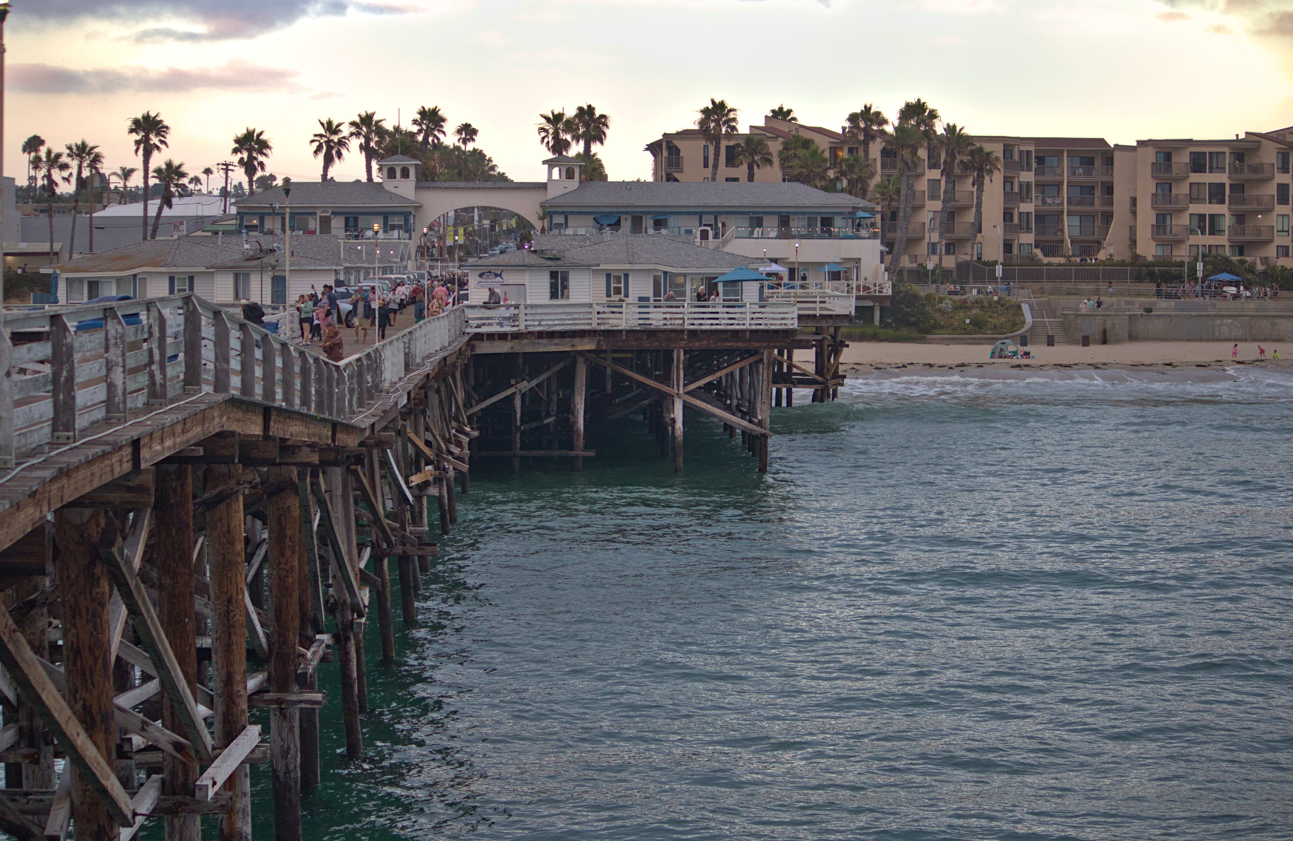 Pacific Beach Pier and Condos